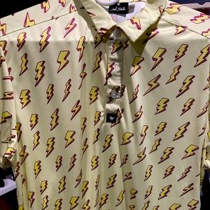 Bad Birdie- Lightning Golf polo